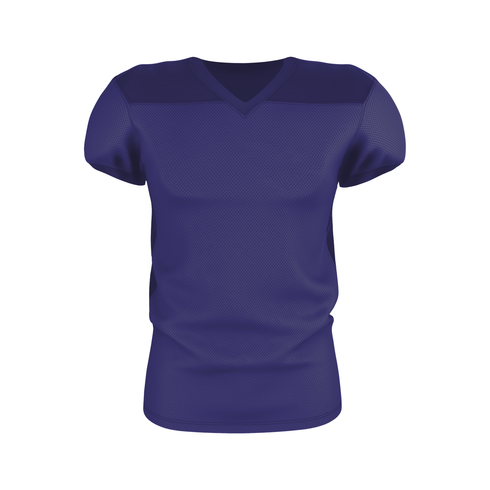 Badger Sport Adult Elusive Football Jersey, Sizes 2XL-4XL (A00173-057808), Color 'Purple/Purple'